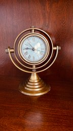 Quartz Brass Nautical Ship's Desk Clock