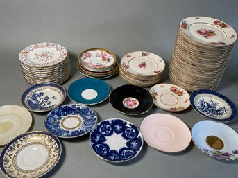 Assortment Of Bread Plates Including Aynsley & Spode
