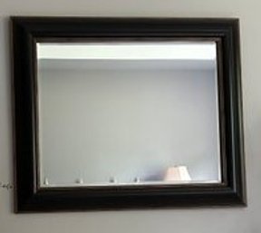 Beveled Glass Wall Mirror