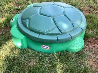 Little Tikes Turtle Sandbox With Cover