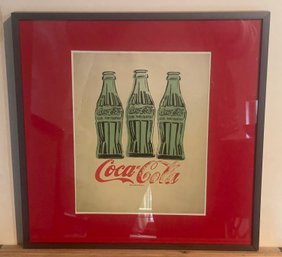 Framed Coca-cola Poster Print