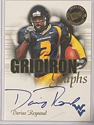 2008 Press Pass Authentics Darius Reynaud Autographed Card #GG-DR