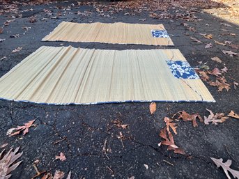 Set Of 2 Straw Material Mats