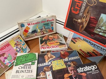Large Collection Of Vintage Games