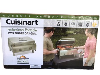 NEW!! CUISINART Portable Gas Grill