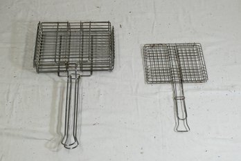 Stainless Steel Camping Grill Baskets