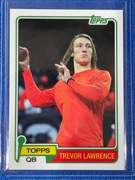2021 Topps Trevor Lawrence Rookie Card #21