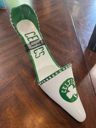 Boston Celtics Decorative Team Shoe Wine Bottle Holder