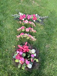 Floral Wreath, With Door Toppers