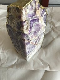 Amethyst/agate Crystal, 4 LB , 6 1/2 Inch Tall