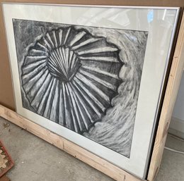 Avante Garde Sketch Art Framed - Artist Unknown