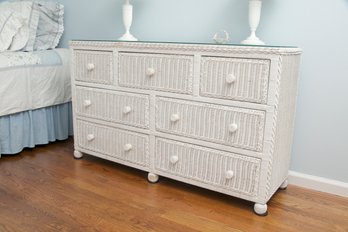 White Wicker Furniture Bedroom Set