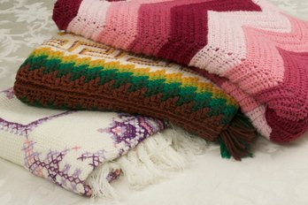 Set Of Three Afhan Blankets