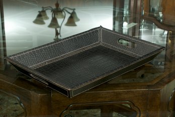 Black Handled Tray