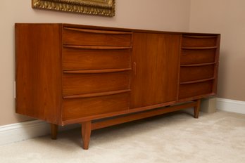 MCM DANISH TEAK DRESSER BY SVEND AAGE MADSEN FOR FALSTER MOBELFABRIK