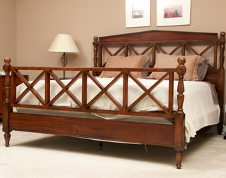 Beautifully Kept Bernhardt Mahogany King Bed