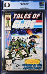 1988 Marvel Comics #2 Tales Of G.I JOE CGC 8.0