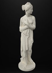 Amazing 46' Tall Italic Venus Sculpture, Signed Dal Torrione/Florentine Art Studio Almost 4 FEET TALL!