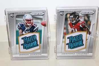 2013 Rated Rookie Patch Cards - Desmond Trufant & Aaron Dobson