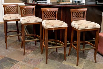 Unique Lion Upholstered Bar Stools