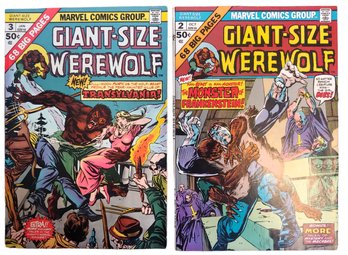 Marvel Comics Giant - Size Werewolf #2 #3  Bronze Age