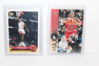 2 Michael Jordan Cards 1993, 1995