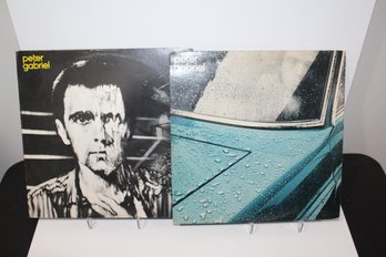 2 Albums By Peter Gabriel 1977 Self-titled & 1980 Melt
