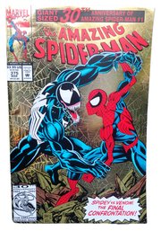 1992 The Amazing Spider-Man #375  Gold Foil 30th Anniversary Special Ann Weying