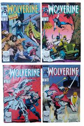 1988-1989 Marvel Comics WOLVERINE Lot #2,3,4,5