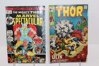 2 Marvel - Mighty Thor & Marvel Spectacular Comic Books #9