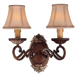 Two-Light Sconce Lot 1