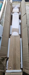 2 - White Oak Newels - NIB - 5 Feet Tall, 7 5/8 Inches At The Base