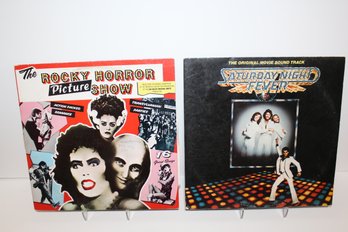 2 Awesome Soundtracks- 1977 Saturday Night Fever - 1975 ' The Rocky Horror Picture Show'