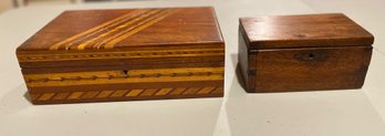 Vintage Decorative Wooden Boxes