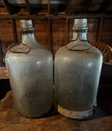 A Pair Kerosene Bottles