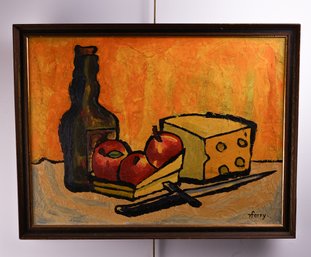 Mid Century Raymond Ferry Still Life Painting