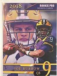 2018 Rookie Pro Sports Cards Joe Burrow Rookie Card