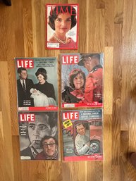 Set Of 5 Life Magazines