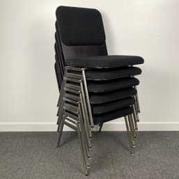 Black Stacking Chairs Made In Finland (6)