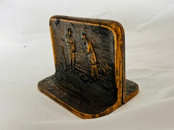 Angelus Call To Prayer Harvest Metal Bookends