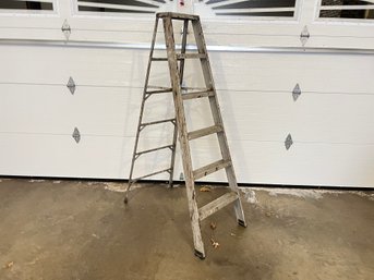 6' Werner Aluminum Folding Ladder