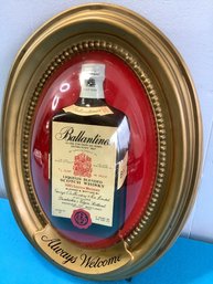 Ballantines Scotch Whiskey Advertisement Wall Art