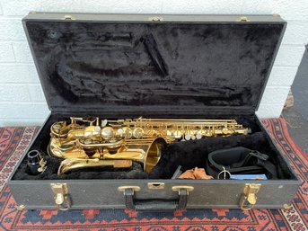 Buescher BU-4 Alto Saxophone In Hardcase.