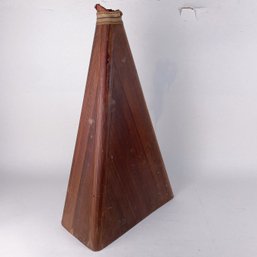 Antique Wooden Megaphone