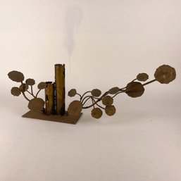 Brutalist Vintage Brass Sculpture