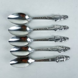 Silver Plate Souvenir Spoons For The Dionne Quintuplets