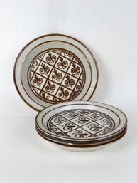 Vintage Dansk Platter And Three Plates