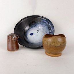 Three Vintage Ceramic Pieces