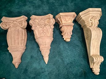 4 Very Decorative Sconces