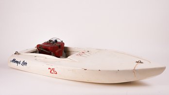 Vintage Model Racing Boat The Always Late